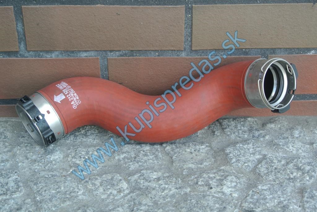Hadica intercoolera MERCEDES C W204, E W212 W207, CLS W218  